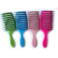 Colorful Plastic Handle Nylon Vent Hair Brush